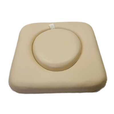 Caña plegable de aluminio ligera con mango de madera cómodo